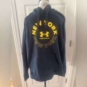 Under Armour Men's Black New York Hoodie